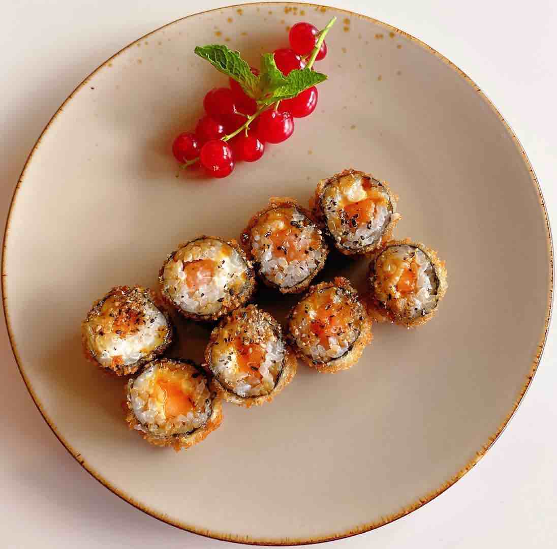 Hot roll beignet de saumon
